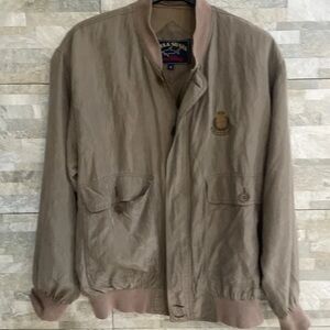 Polo by Ralph Lauren Men's Brown Bomber Jacket